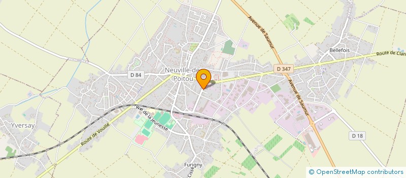 localisation de l'entreprise AB13  NEUVILLE-DE-POITOU