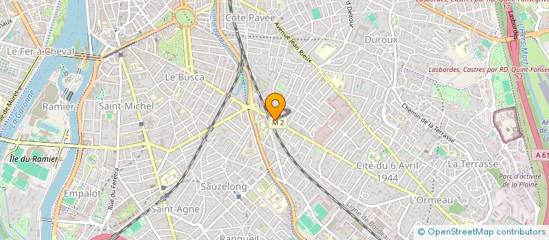 localisation de l'entreprise AB14 CONSEILS à TOULOUSE
