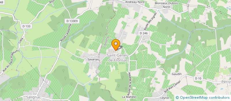 localisation de l'entreprise AB2  SAINT-GERMAIN-DE-LA-RIVIERE