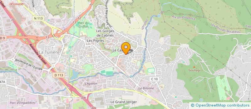 localisation de l'entreprise AB2 EVENTS à VITROLLES