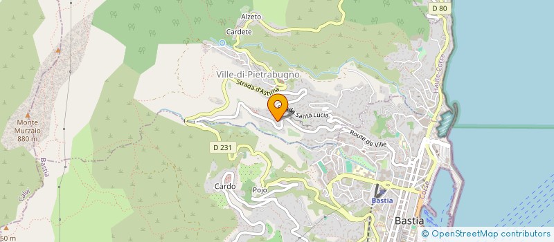 localisation de l'entreprise AB24 à VILLE DI PIETRABUGNO