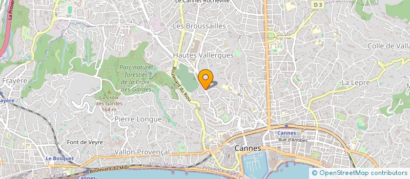 localisation de l'entreprise AB2C à CANNES