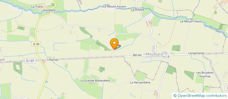 localisation de l'entreprise AB2C à MOULHARD