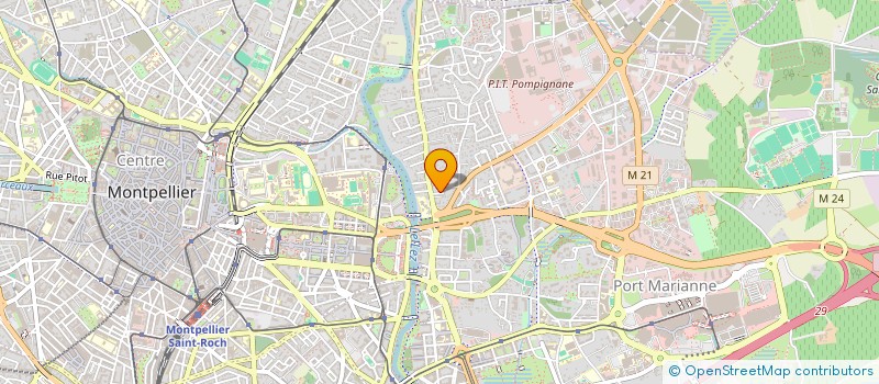 localisation de l'entreprise AB2EXL à MONTPELLIER