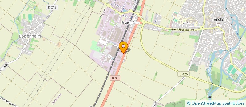 localisation de l'entreprise AB2F CONSEIL  COLMAR