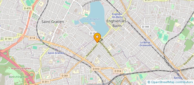 localisation de l'entreprise AB2I INFORMATIQUE à EPINAY-SUR-SEINE