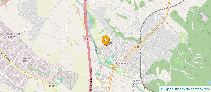 localisation de l'entreprise AB2J à AIX-EN-PROVENCE