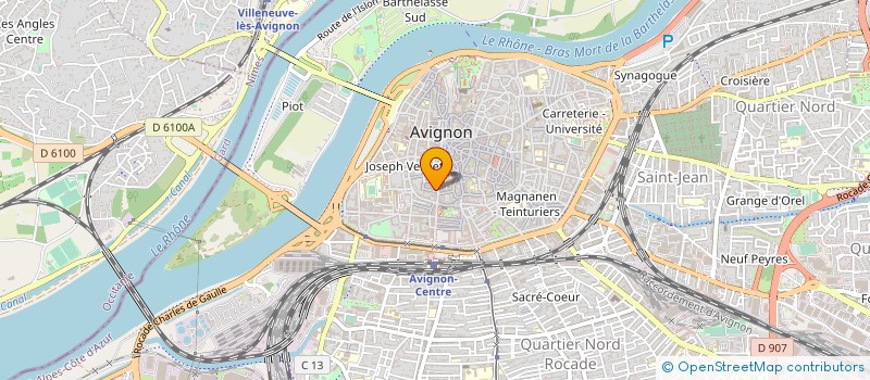 localisation de l'entreprise AB2J GESTION  AVIGNON