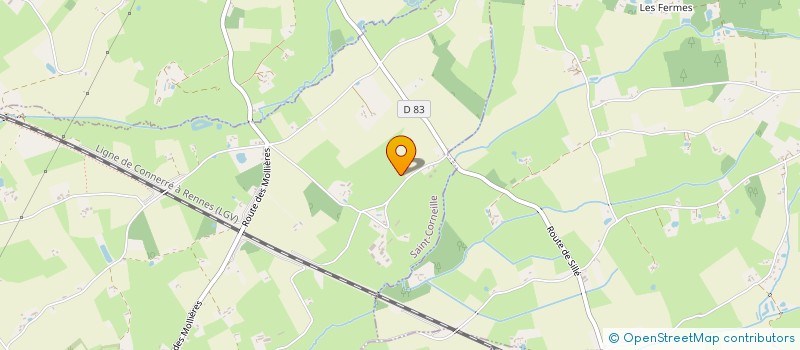 localisation de l'entreprise AB2L  SAINT-CORNEILLE