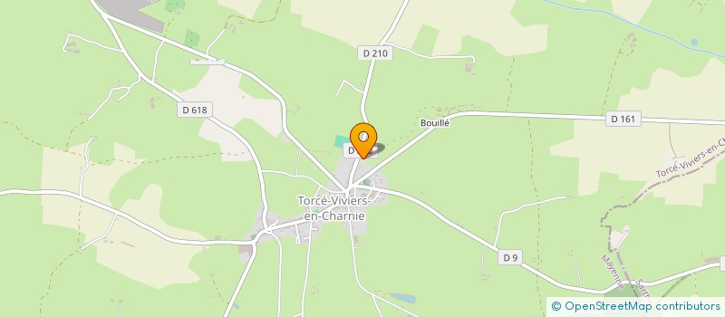 localisation de l'entreprise AB2L à TORCE-VIVIERS-EN-CHARNIE