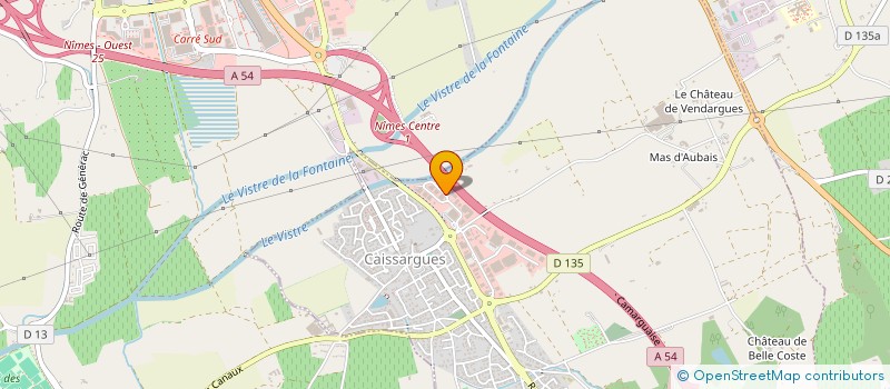 localisation de l'entreprise AB2M  CAISSARGUES