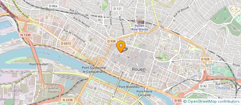 localisation de l'entreprise AB2M à ROUEN