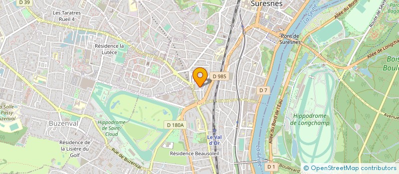 localisation de l'entreprise AB2OR à SURESNES