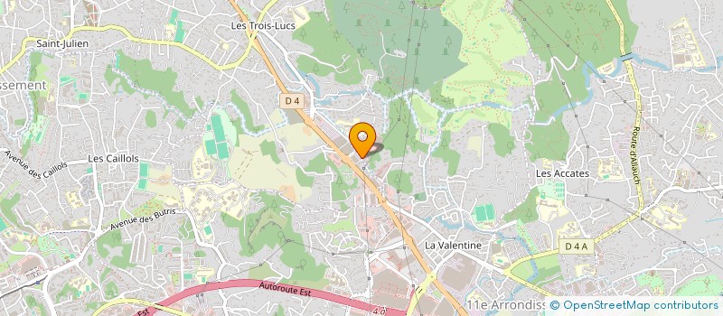 localisation de l'entreprise AB2R à MARSEILLE