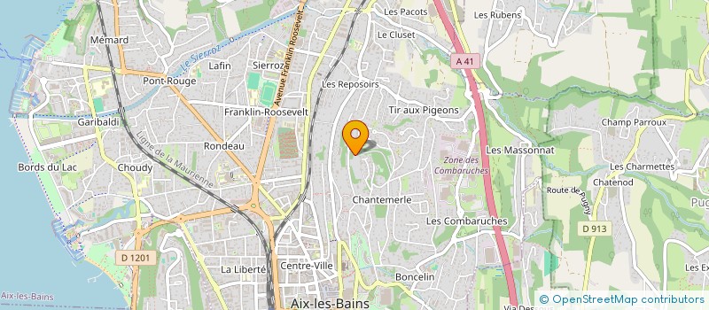 localisation de l'entreprise AB2R RENT  AIX-LES-BAINS