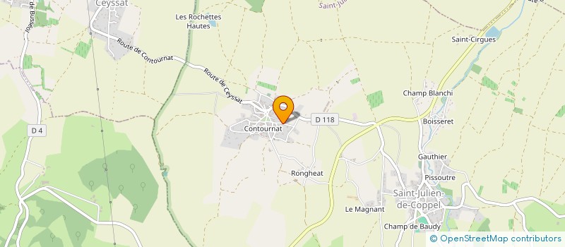 localisation de l'entreprise AB2S  SAINT-JULIEN-DE-COPPEL