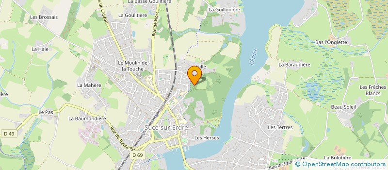 localisation de l'entreprise AB3  SUCE-SUR-ERDRE