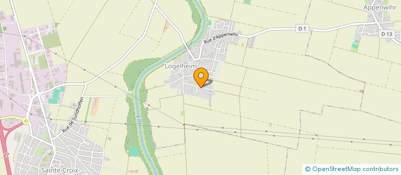 localisation de l'entreprise AB3 DEVELOPPEMENT  LOGELHEIM