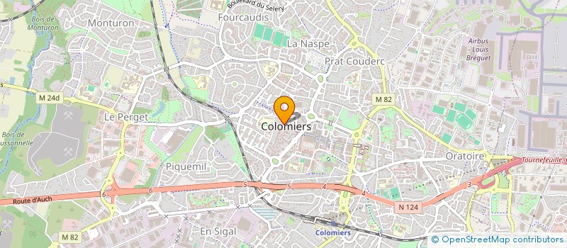 localisation de l'entreprise AB31 CONSTRUCTION à COLOMIERS