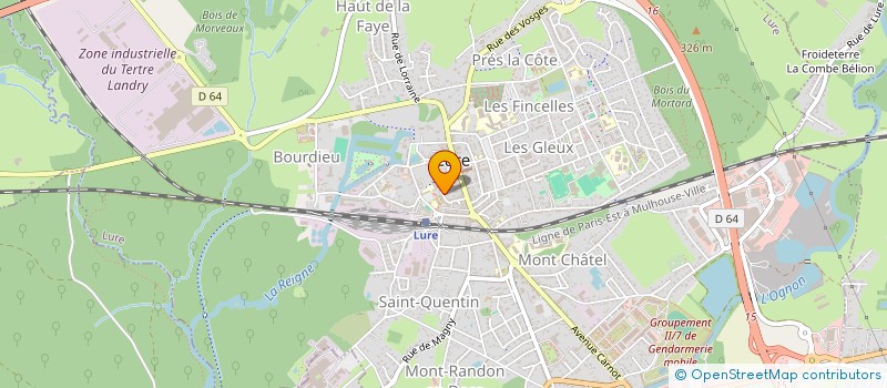 localisation de l'entreprise AB360  LURE