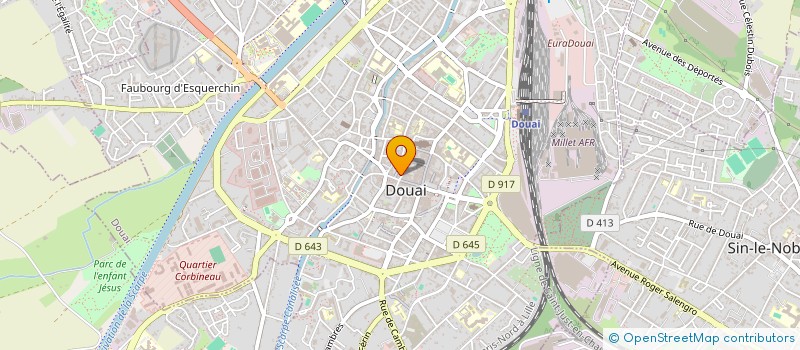 localisation de l'entreprise AB3C SERVICES  DOUAI