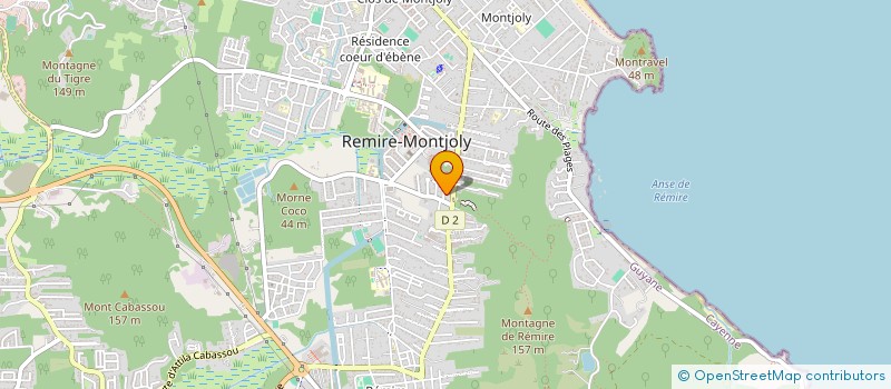 localisation de l'entreprise AB6973 CONSEIL à REMIRE-MONTJOLY