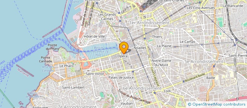 localisation de l'entreprise ABA à MARSEILLE