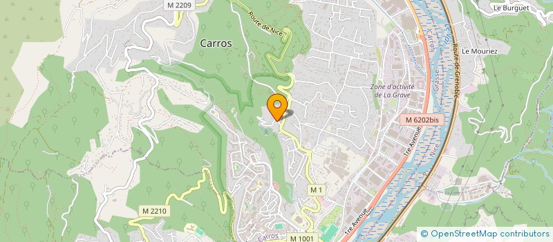 localisation de l'entreprise ABA APPRENDRE AUTREMENT  CARROS