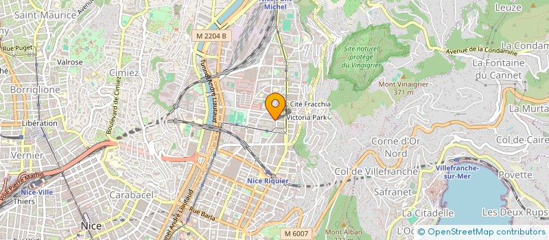 localisation de l'entreprise ABA ASSISTANCE SARL à NICE