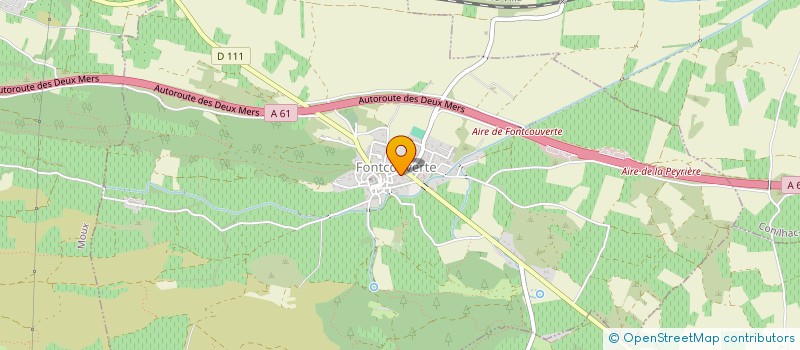 localisation de l'entreprise ABA IMMOBILIER  DOUZENS