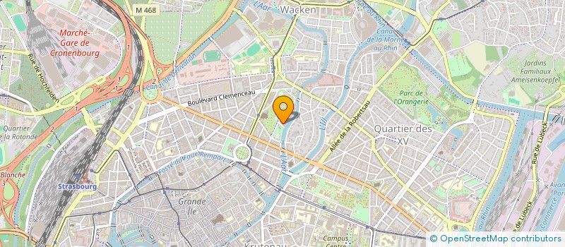 localisation de l'entreprise ABA INVEST 5 SAS  STRASBOURG