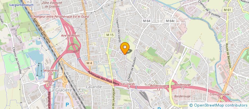 localisation de l'entreprise ABA INVEST à TOULOUSE