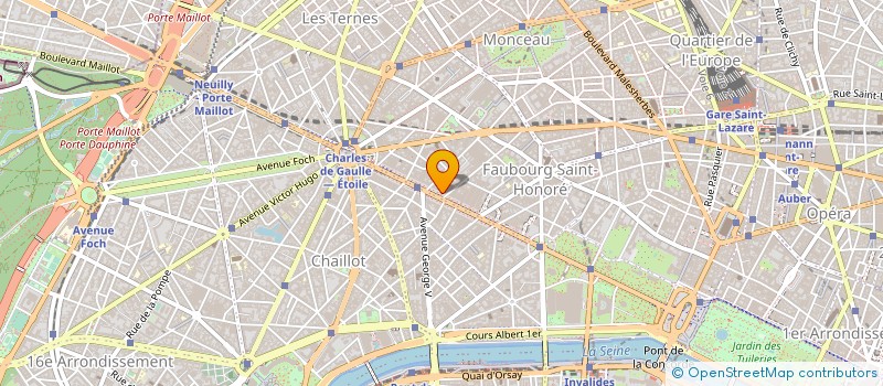 localisation de l'entreprise ABA LOGISTIQUES à PARIS