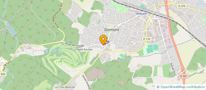 localisation de l'entreprise ABA MINA  G.H.S.  DOMONT