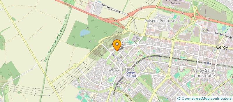 localisation de l'entreprise ABABWA  CERGY