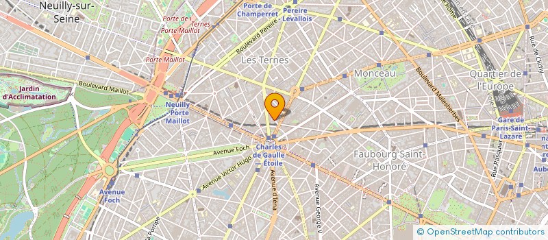 localisation de l'entreprise ABAC à PARIS