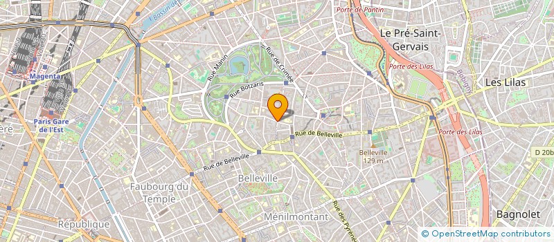 localisation de l'entreprise ABAC ( ALEX BATIMENT ARTISAN CONSEIL)  PARIS