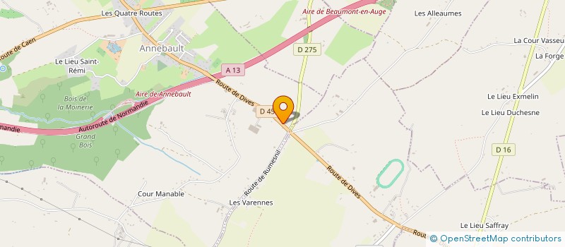 localisation de l'entreprise ABAC IMMO  ANNEBAULT