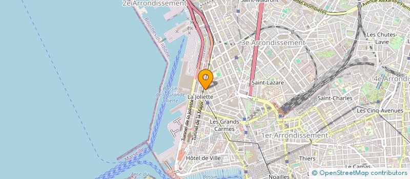 localisation de l'entreprise ABAC SARL à MARSEILLE