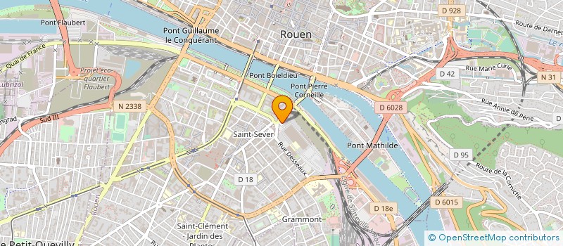 localisation de l'entreprise ABACA  ROUEN