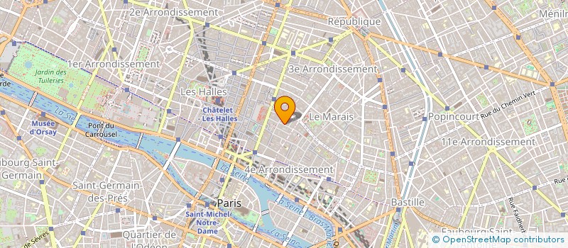 localisation de l'entreprise ABACA à PARIS