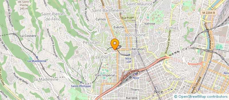 localisation de l'entreprise ABACA ABALONE DIRECT DEPANNAGE à NICE