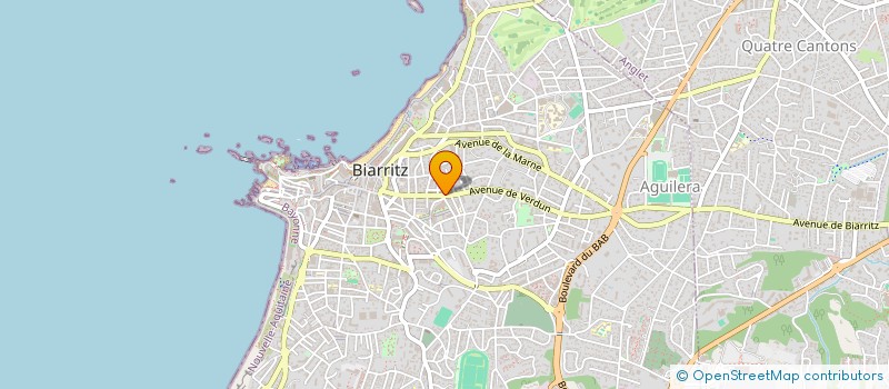 localisation de l'entreprise ABACA ENVIRONNEMENT à BIARRITZ