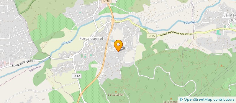 localisation de l'entreprise ABACA SERVICES  CAMPS-LA-SOURCE