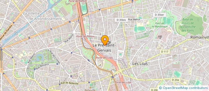 localisation de l'entreprise ABACAXI COLLECTIF à LE PRE-SAINT-GERVAIS