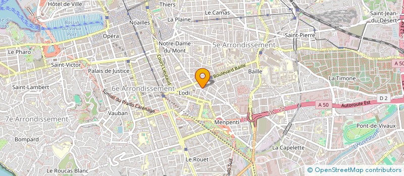 localisation de l'entreprise ABACC à MARSEILLE