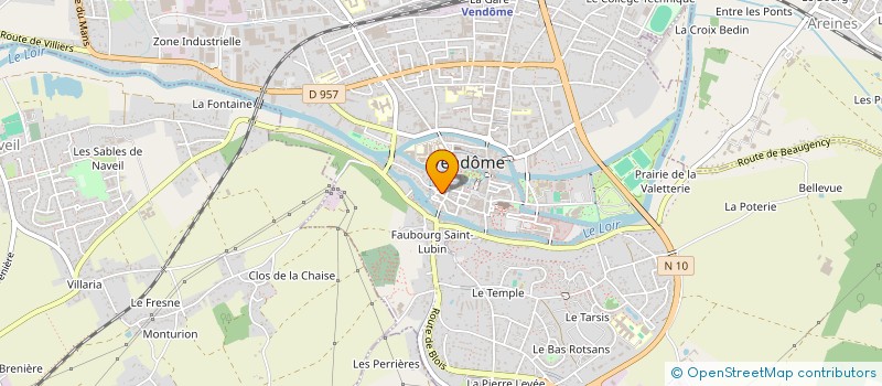localisation de l'entreprise ABACCA à VENDOME