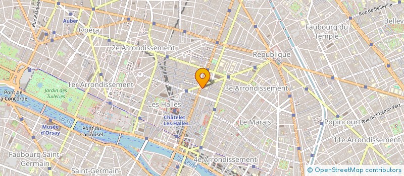 localisation de l'entreprise ABACO à PARIS