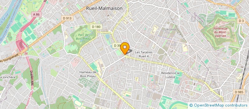 localisation de l'entreprise ABACUS à RUEIL-MALMAISON