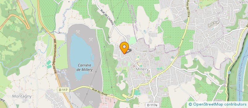 localisation de l'entreprise ABACUS AEC  MILLERY